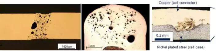 传统红外激光匙孔焊金相分析图片