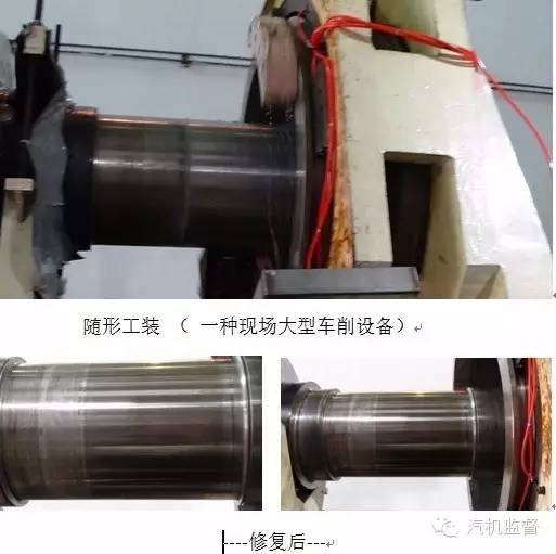 激光熔覆技术应用在汽机上的部分修复案例